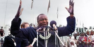 Former Uganda President Idi Amin Dada.