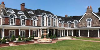 The nine-bedroom palatial mansion bought by Faith Newton