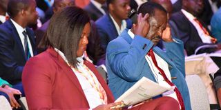 Raila Odinga.