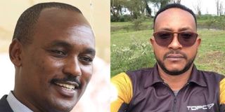 Mr Mwenda Mbijiwe (left) and Mr Dafton Mwitiki.