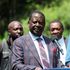 Azimio leaders led by Raila Odinga and Martha Karua address the media at Serena Hotel Nairobi 