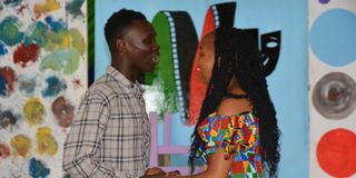Maasai Mara University students stage a play