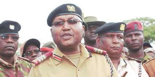 Murang’a County Commissioner Karuku Ngumo
