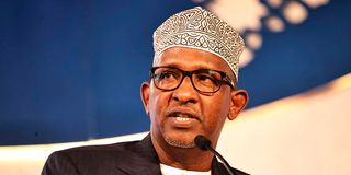 Defence Cabinet Secretary Aden Duale