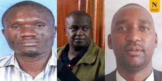 michael auka ajwang, Jimmy Mutuku Kiamba and Wilson Nashon Kanani.