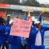 Murang’a Water and Sanitation Company (Muwasco) staff protest