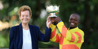 Jockey Charles Kimani