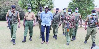 Deputy President William Ruto new security team