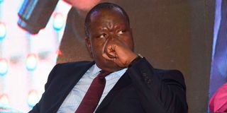 Former Interior Cabinet Secretary Fred Matiang'i.