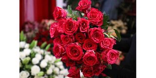Rose flowers at Pien Flower shop