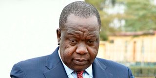 Former Interior CS Fred Matiang'i