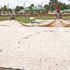 Workers dry maize in Elburgon, Nakuru County