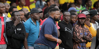 Kabras Sugar head coach Carlos Katywa