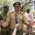 Rift Valley Regional Commissioner Abdi Hassan accompanied by Rift Valley Police Commander Tom Mboya on March 15