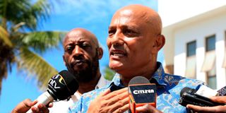 EACC Chief Executive Twalib Mbarak