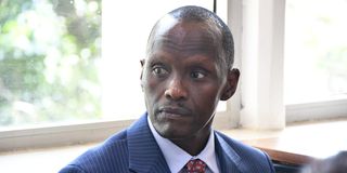 Kenya Pipeline Company md Joe Sang.