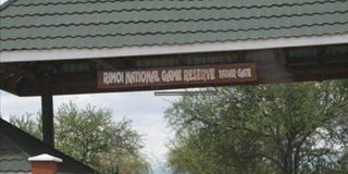 The main entrance to Rimoi National Game Reserve in Elgeyo Marakwet County