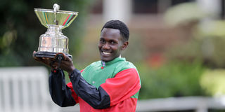 Jockey Patrick Njogu