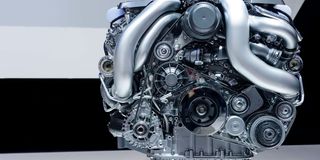 Car engine.