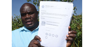 Mr Shadrack Juma paid Sh1,2m for his daughter to join Laurea University Finland and wants a full refund after she failed to join