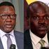 Energy Cabinet Secretary Davis Chirchir and Kenya Power chief executive Joseph Siror