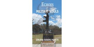 The cover of ‘Echoes of Military Souls’ by Jerusha Kananu.