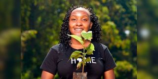 Climate activist Elizabeth Wathuti