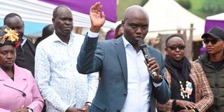 Elgeyo Marakwet Governor Wisley Rotich