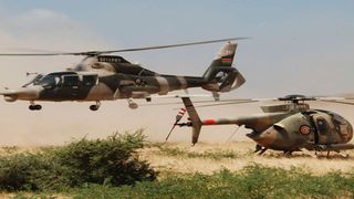Kenya Defence Forces’ combat helicopters