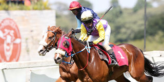 Jockey Michael Fundi
