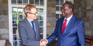 Raila and Neil Wigan