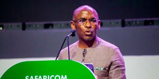Safaricom CEO Peter Ndegwa