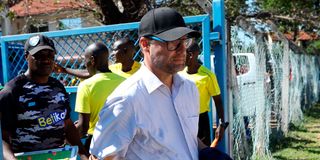AFC Leopards coach Tomas Trucha