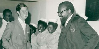 Prince Charles jomo kenyatta kenya