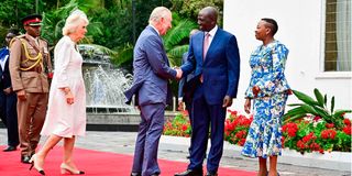 King Charles III and President William Ruto