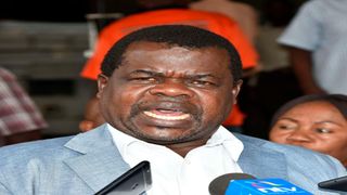 Busia Senator Okiya Omtatah.