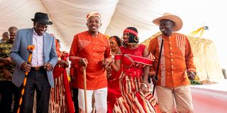 Betty Maina and Eric wa Mumbi dowry negotiations