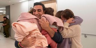 Freed hostages