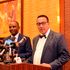 Treasury Cabinet Secretary Ukur Yattani and former Tourism counterpart Najib Balala 