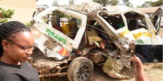 Accident scene
