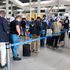 International passengers arrive at the Jomo Kenyatta International Airport