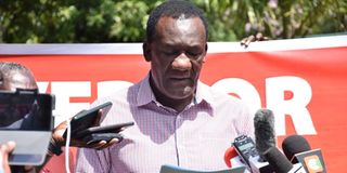 Kisumu City Manager Abala Wanga