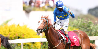 Jockey Henry Muya