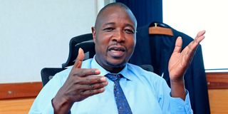 National Construction Authority boss Maurice Aketch