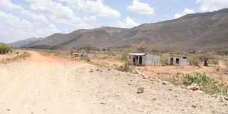 Centre-One trading centre in Mochongoi, Baringo County has been frequently attacked by bandits who hide in the Korokoron hills