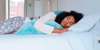Sleeping woman