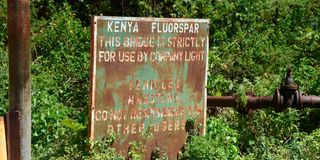 Fluorspar Mining Company in Elgeyo Marakwet