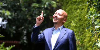 Kenya Rugby Union (KRU) President Sasha Mutai