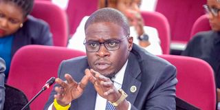 Governor of Nairobi County Johnson Sakaja
