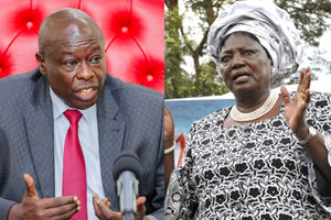 Rigathi Gachagua and former First Lady Mama Ngina Kenyatta